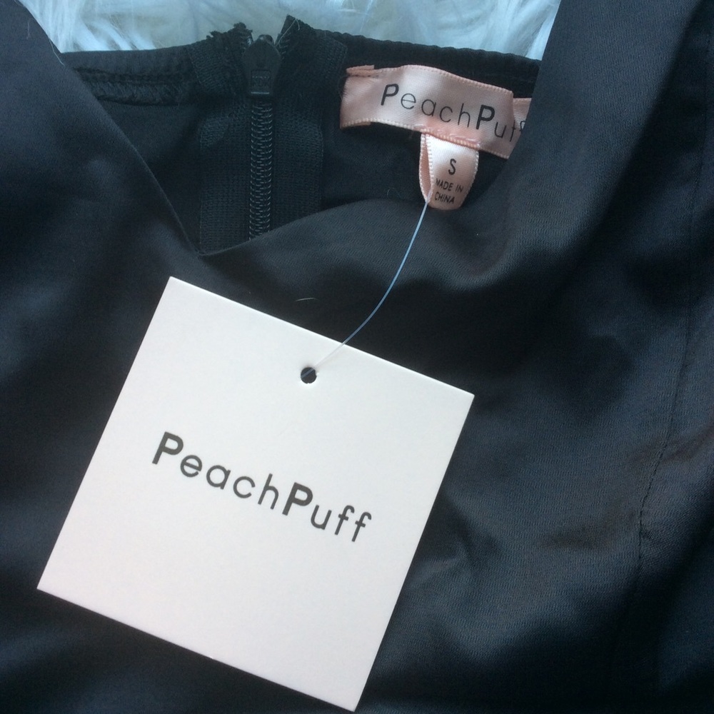 BNWT Satin Hi-Lo Cocktail Dress - Picture 4 of 5